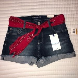 Wall flower Jean shorts.